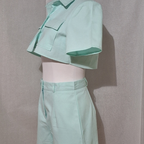SHEIN M SET , button top and short - Picture 5 of 10